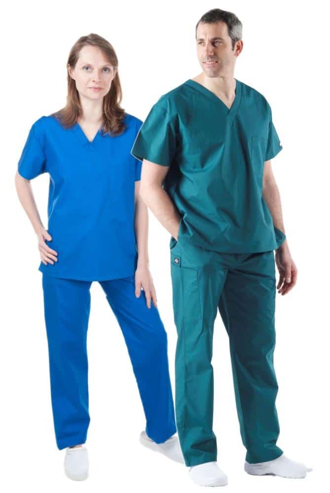 dickies unisex scrub suits