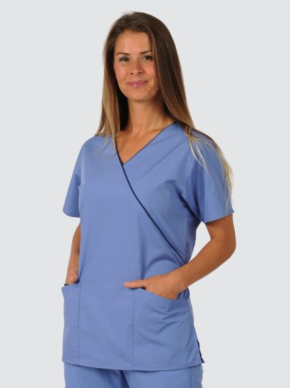 Dickies Mock Wrap Scrub Tunic