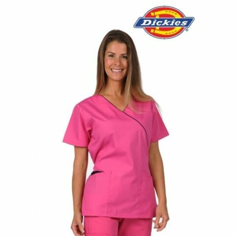 bright-pink-scrub-suit-dickies