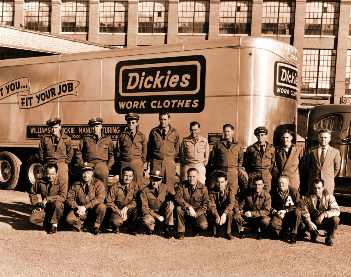 Check out these old Dickies’ Wear pics