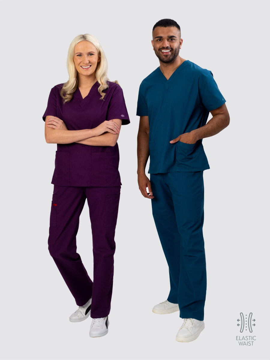 Vibrant selection of Care Uniforms Available At AWB